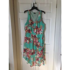 Deb Floral Hi-lo Dress