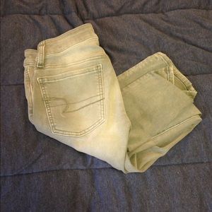 Olive jeggings