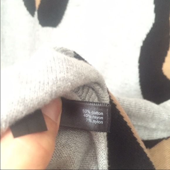 Cute Animal Print Sweater from The Limited - Picture 3 of 3