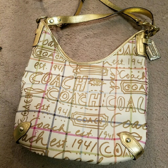 Coach Authentic Cross Body Purse Handbag