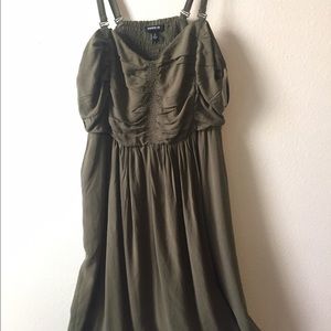 Torrid Olive Dress Sz 2