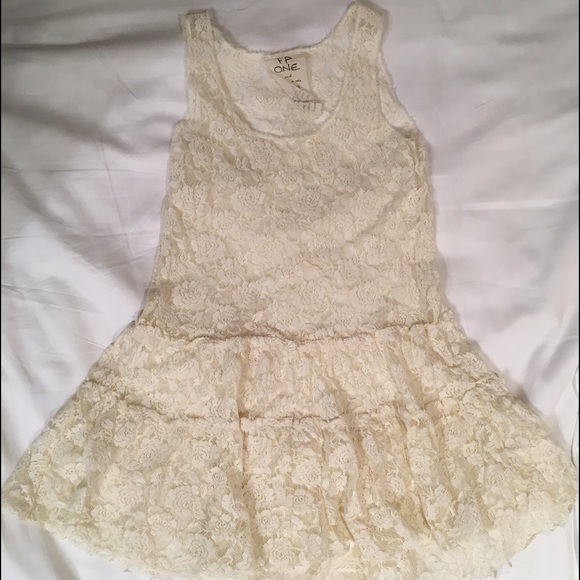 Handmade Cream Lace Slip