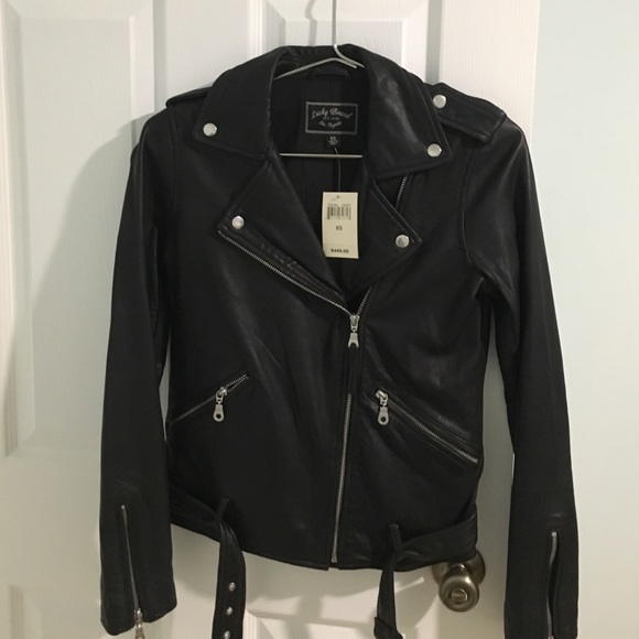 Lucky brand leather jacket