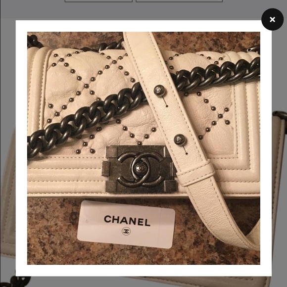 CHANEL LE BOY BAG - Picture 5 of 16