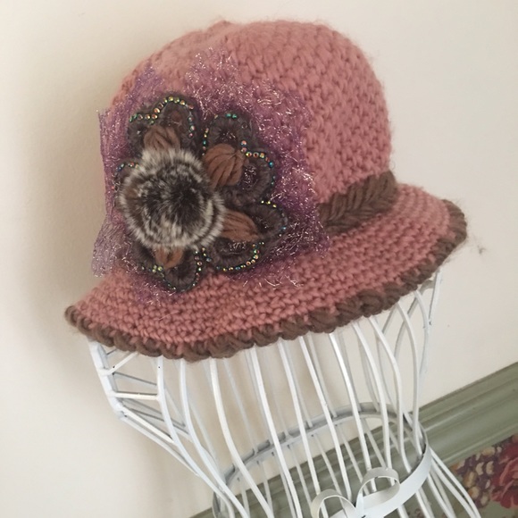 Warm knit stylish hat