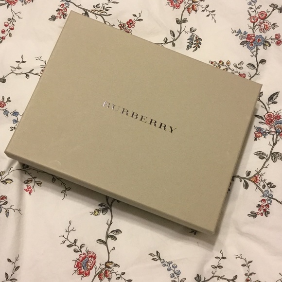 burberry scarf box