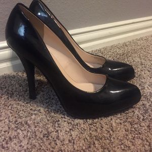 Audrey Brooke Patent Pumps