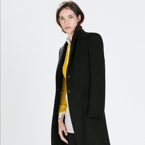 Zara XS wool coat
