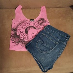 Zodiac Crop Tank Top