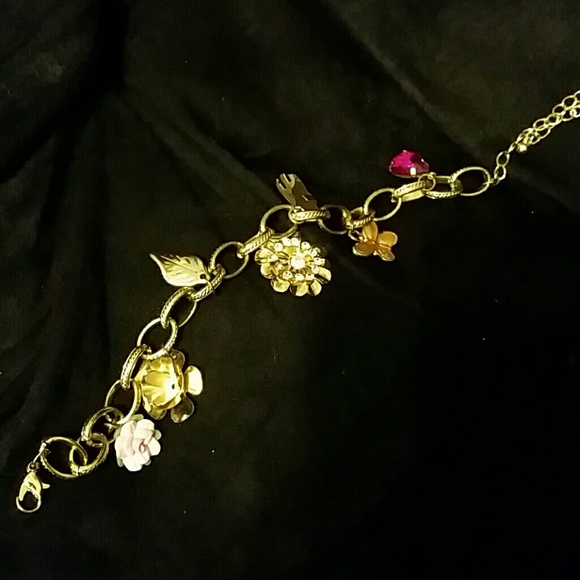 Gold Charm Bracelet