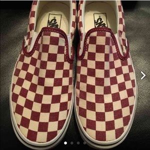 Checkered Vans