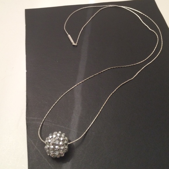Silver  tone necklace