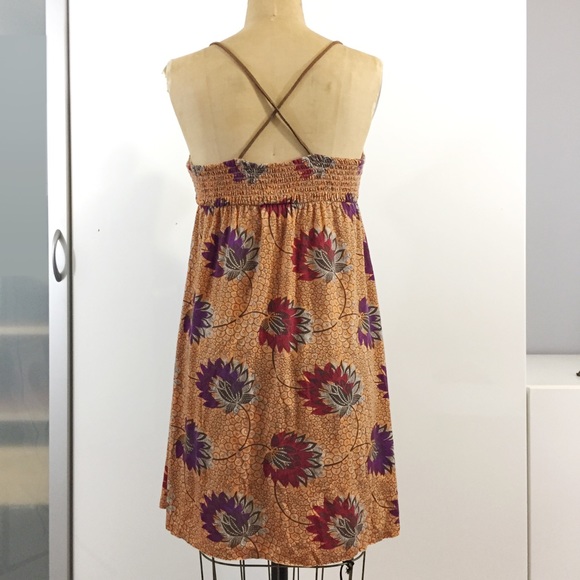 Free People Leather Strap Cotton Knit Dress - Picture 3 of 4