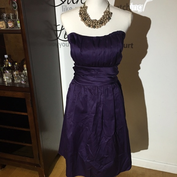 David Bridal purple dress (NWOT)