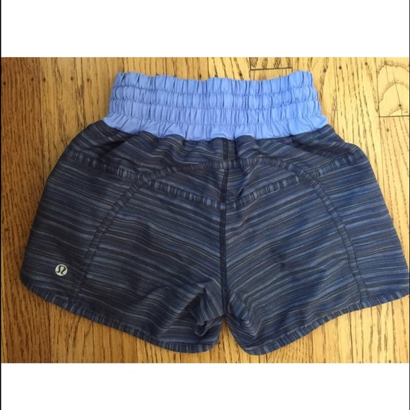 Lululemon purple tracker shorts sz2