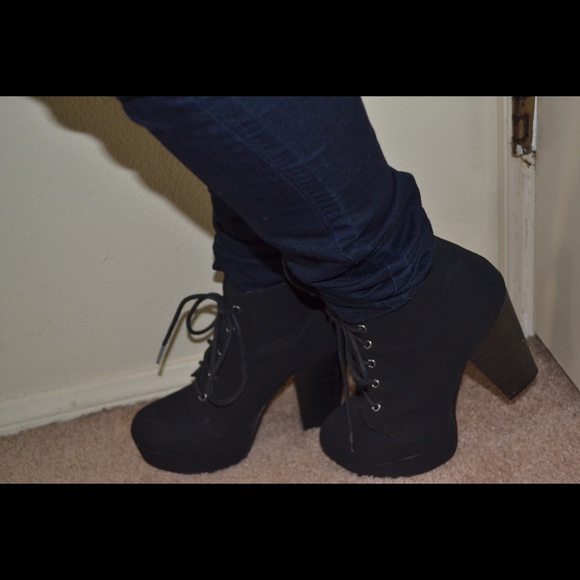 Black booties
