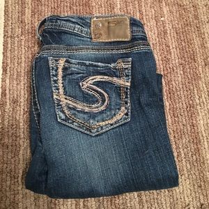 Silver Aiko Jeans
