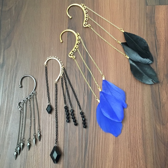 🚫SOLD OUT🚫 Gunmetal Ear Cuff - Picture 3 of 3