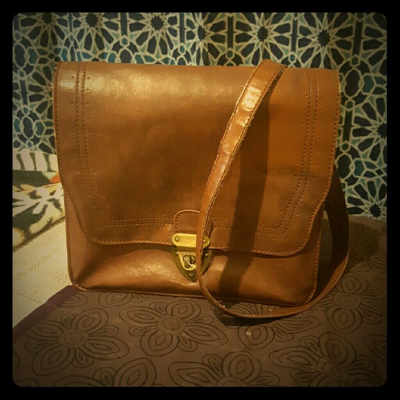 Brown Messenger Bag