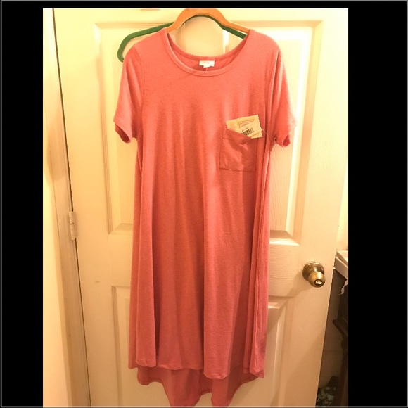 LuLaRoe Carly BNWT Medium in a Pink LT Red color