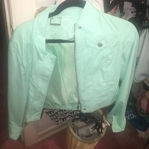 Blue turquoise jacket