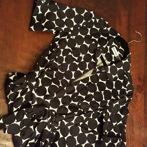 Marvin richards black and white polka dots dress