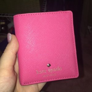 Pink Kate spade wallet