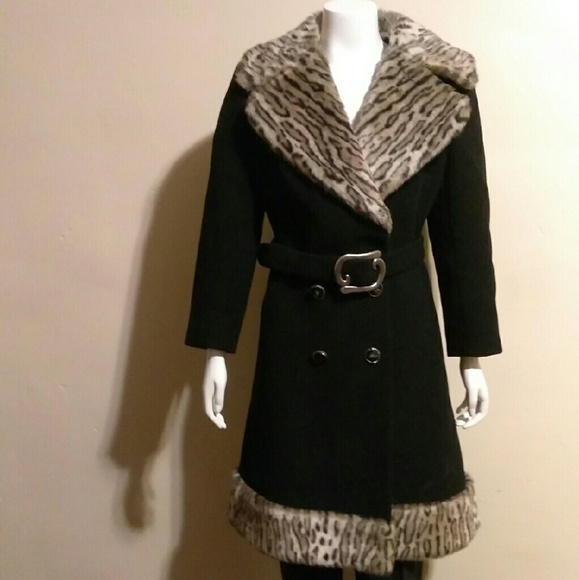 SOLD Elegant Boutique Vintage Coat