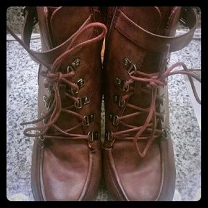 Torrid punk rocker ankle boot