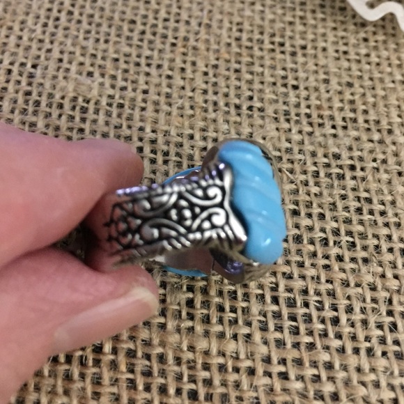 Buddha Blue Howlite Ring - Picture 4 of 5