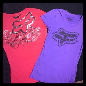Fox bundle of two short sleeved shirts