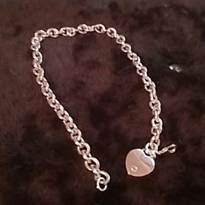 Guess silver choker chain