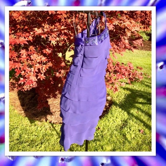 Beautiful Purple Dress✨✨✨ - Picture 3 of 4