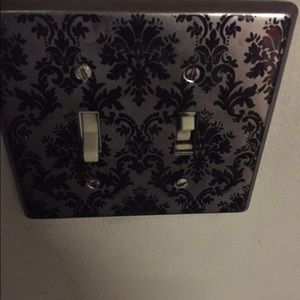 Light switch plate covers