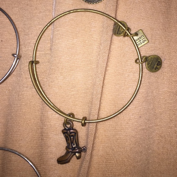 Alex and Ani cowboy boot