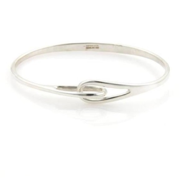 Tiffany &co interlocking double loop bangle