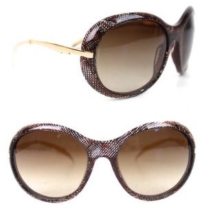 Chanel Lace CC Brown Sunglasses 5152
