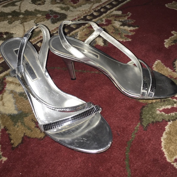 Silver heels