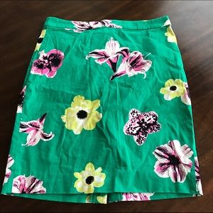 Printed Floral Pencil Skirt! JCREW size 8🌸