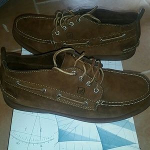 Mens Sperry Topsider Chukka Brown Nubuck