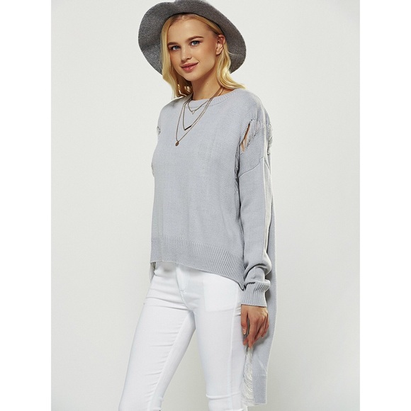 ✨Last One!✨ Full Sleeve High Low Sweater - Picture 2 of 3