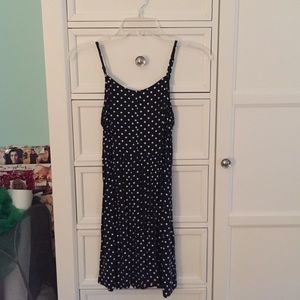 Little blue skater dress