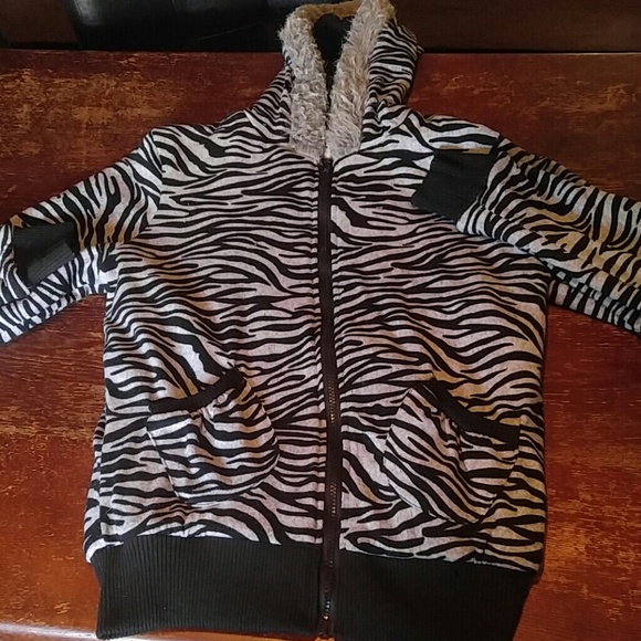 Zebra print jacket