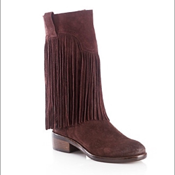Lucky Brand Size 8.5 Fringe Boots