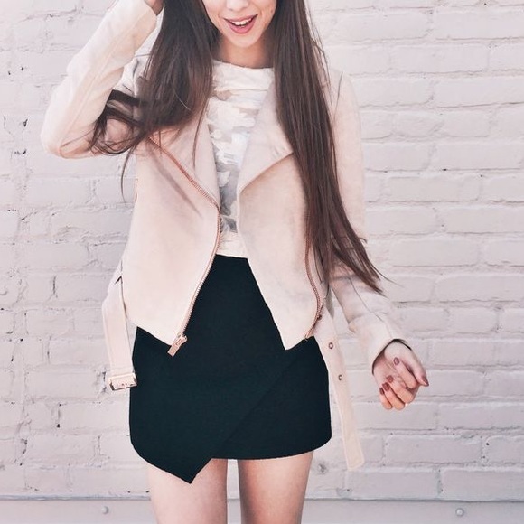 LAST‼️LAUREN CONRAD Runway Collection Moto Jacket - Picture 3 of 4