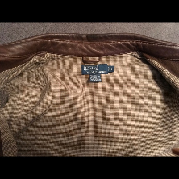 Men's leather jacket