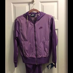 Purple Women's Nike Workout Suit