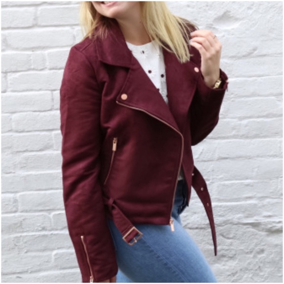 LC LAUREN CONRAD RUNWAY COLLECTION MOTO JACKET - Picture 4 of 4