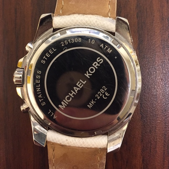 Michael Kors Bradshaw Watch MK2282 Leather Band main image 4