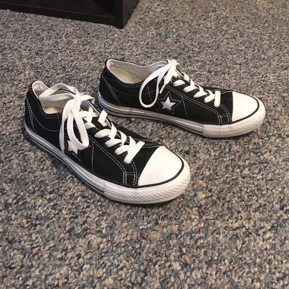 Black Converse One Stars